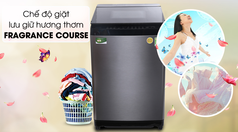 Máy giặt Toshiba Inverter 15 kg AW-DG1600WV (SK)