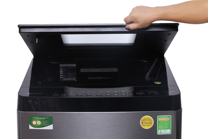 Máy giặt Toshiba Inverter 15 kg AW-DG1600WV (SK) Màu Đen - Xám