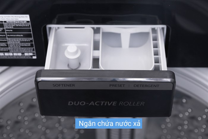 Máy giặt Toshiba Inverter 15 kg AW-DG1600WV (SK) Màu Đen - Xám