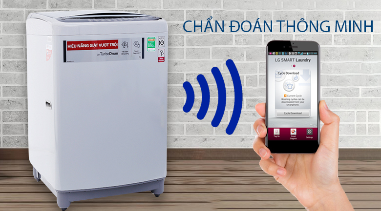 Máy giặt LG Inverter 10.5 kg T2350VSAW