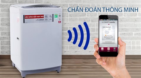 Chức năng chẩn đoán thông minh - Máy giặt LG Inverter 11.5 kg T2351VSAM
