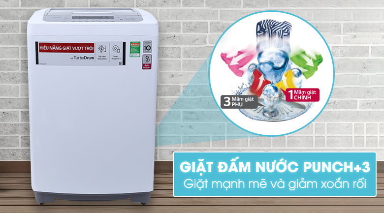 Máy giặt LG Inverter 8.5 kg T2385VSPW