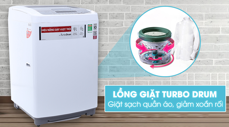 Máy giặt LG Inverter 8.5 kg T2385VSPW