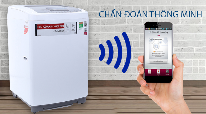 Máy giặt LG Inverter 8.5 kg T2385VSPW