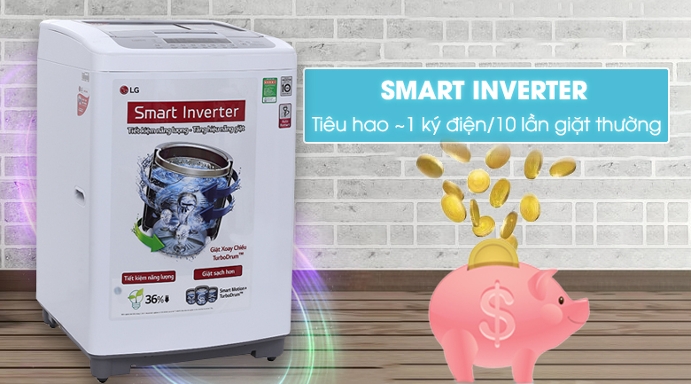 Máy giặt LG 8.5 kg T2385VSPM