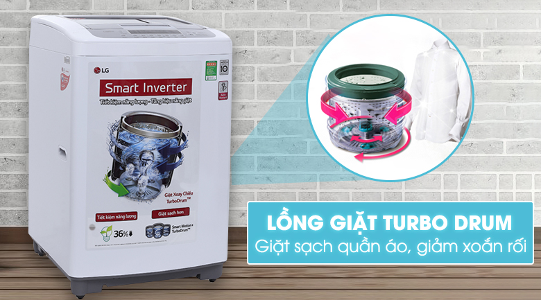 Máy giặt LG 8.5 kg T2385VSPM