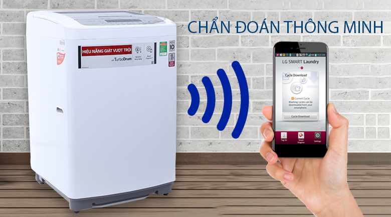 Chẩn đoán tình trạng máy giặt nhanh chóng, thông minh Chẩn đoán tình trạng máy giặt nhanh chóng, thông minh