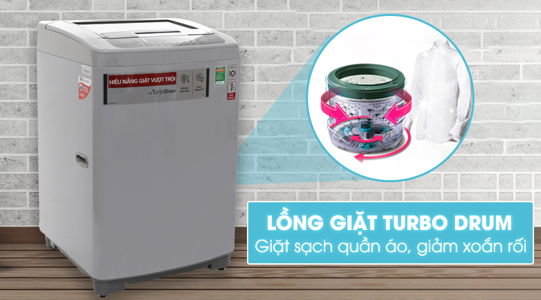 Công nghệ giặt Turbo Drum