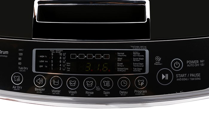 Máy giặt LG Inverter 9.5 kg T2395VSPM