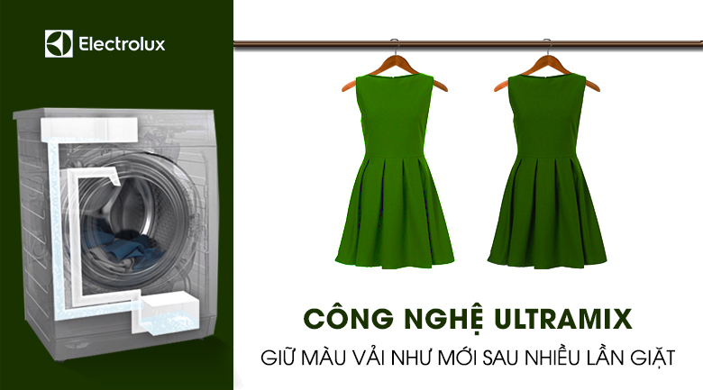 Máy giặt sấy Electrolux Inverter 11 kg EWW14113