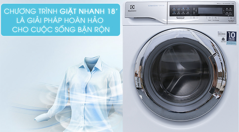 Máy giặt sấy Electrolux Inverter 11 kg EWW14113