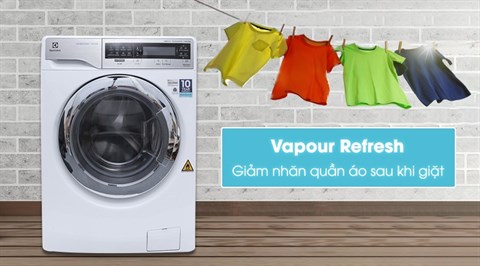Tính năng Vapour Refresh và Refresh Cycle - Máy giặt sấy Electrolux inverter 11 kg EWW14113