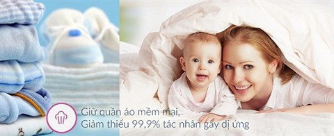 Chế độ giặt hơi nước Vapour Care