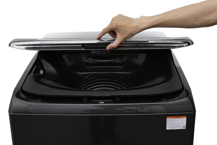 Máy giặt Samsung Inverter 18 kg WA18M8700GV/SV Màu Đen