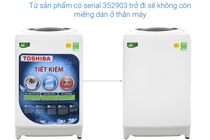 Máy giặt Toshiba 9kg AW-G1000GV WG Màu Trắng - Xám