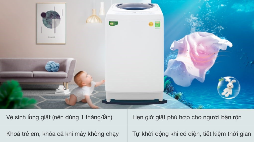 Máy giặt Toshiba 10 kg AW-G1100GV WB