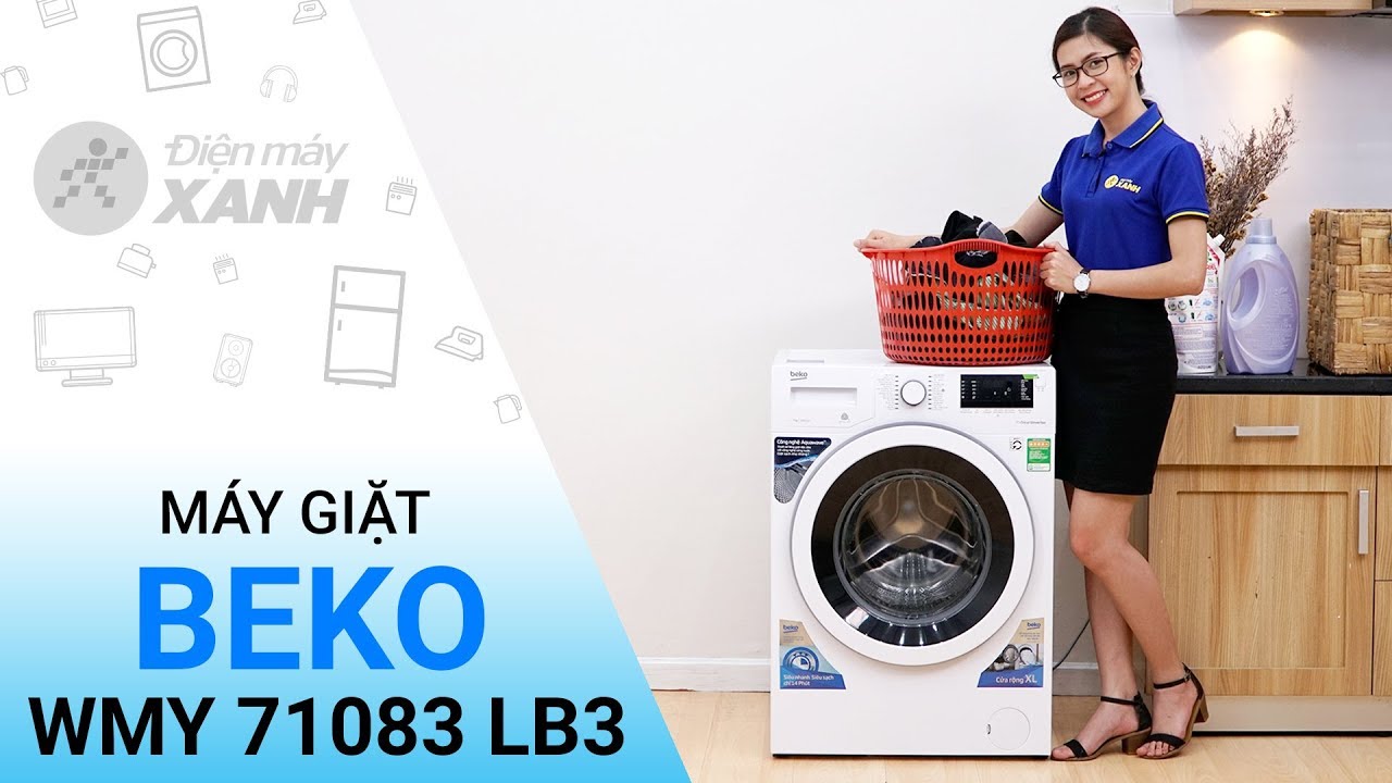 Máy giặt Beko Inverter 7 kg WMY 71083 LB3