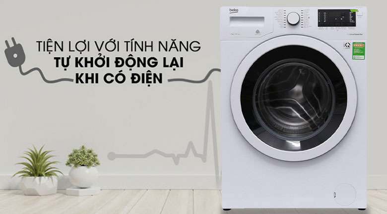 Máy giặt Beko Inverter 7 kg WMY 71083 LB3