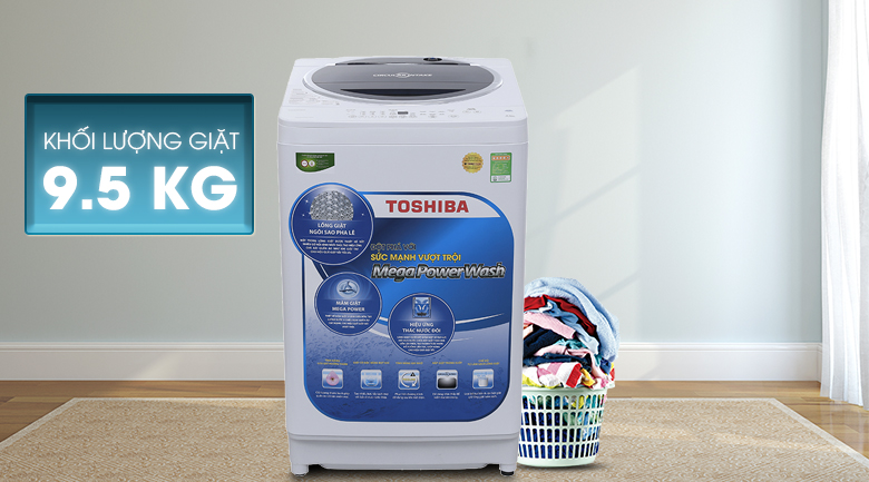 Máy giặt Toshiba 9.5 kg G1050GV (WB)