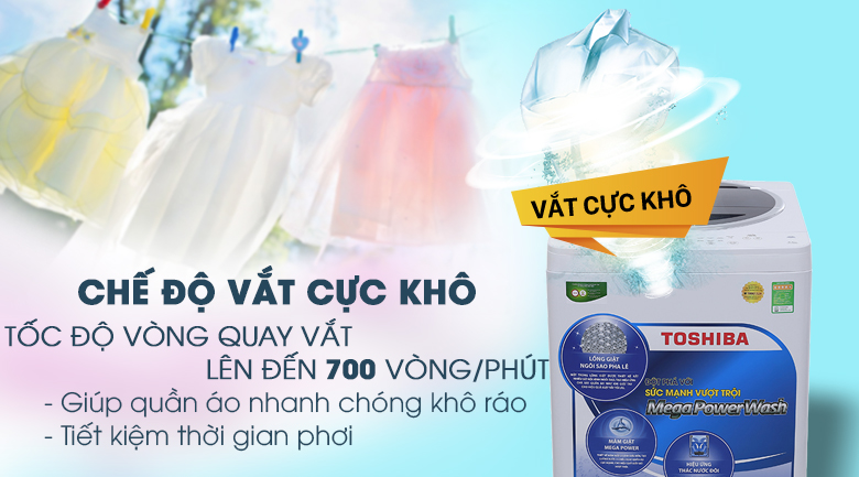 Máy giặt Toshiba 9.5 kg G1050GV (WB)