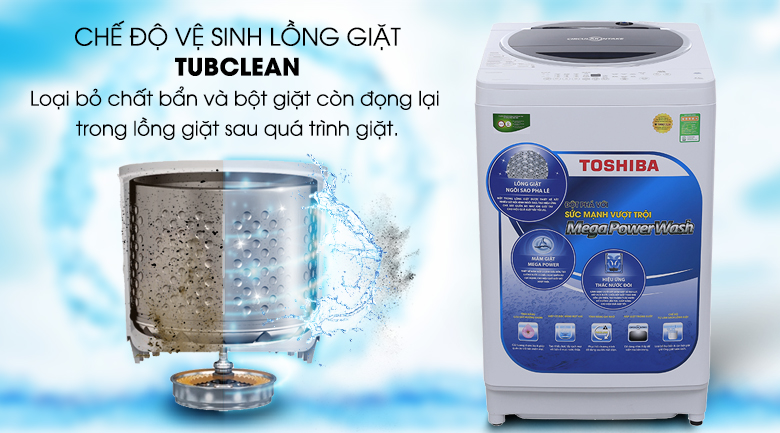 Máy giặt Toshiba 9.5 kg G1050GV (WB)