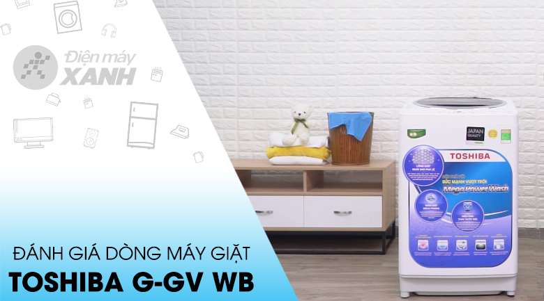 Máy giặt Toshiba 9.5 kg G1050GV (WB)