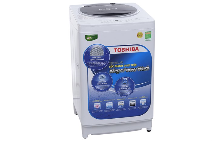 Máy giặt Toshiba 9.5 kg G1050GV (WB) Màu Trắng - Xanh