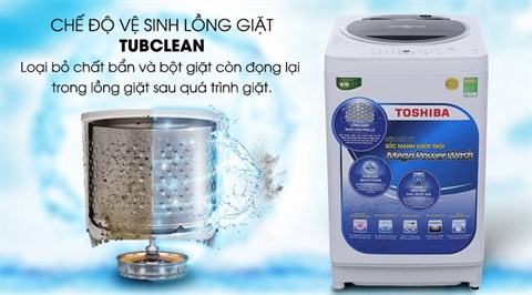 Chế độ làm sạch lồng giặt Tubclean'