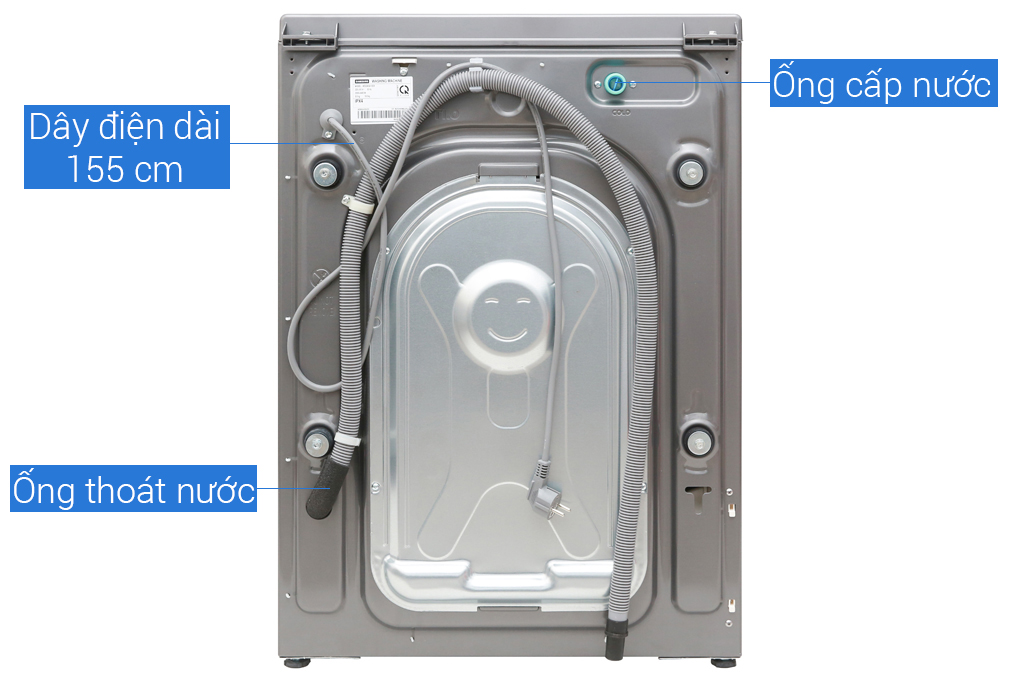 Máy giặt sấy Samsung AddWash Inverter 8.5 kg WD85K5410OX/SV Màu Xanh Dương