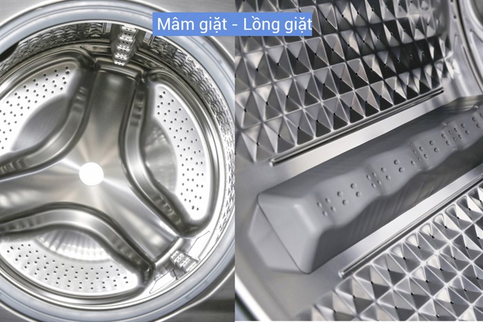 Máy giặt sấy Samsung 21 kg FlexWash WR24M9960KV/SV Màu Đen