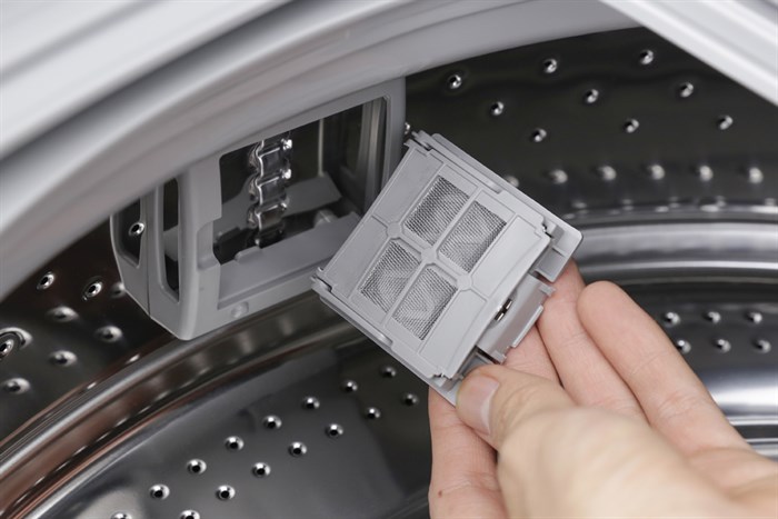 Máy giặt sấy Samsung 21 kg FlexWash WR24M9960KV/SV Màu Đen