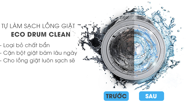 Máy giặt Samsung AddWash Inverter 8 kg WW80K5233YW/SV