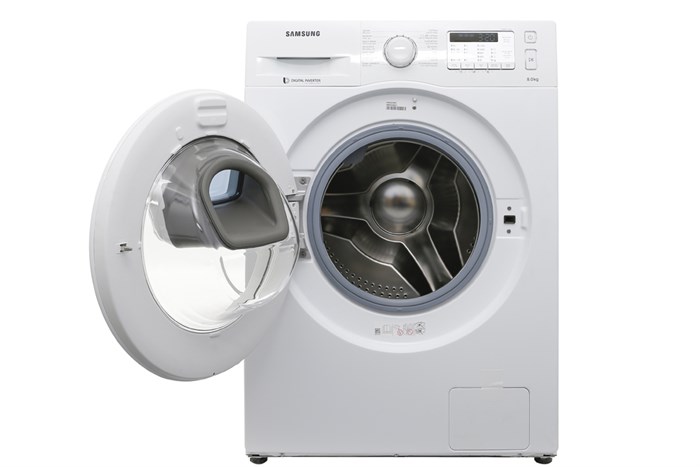 Máy giặt Samsung AddWash Inverter 8 kg WW80K5233YW/SV Màu Trắng