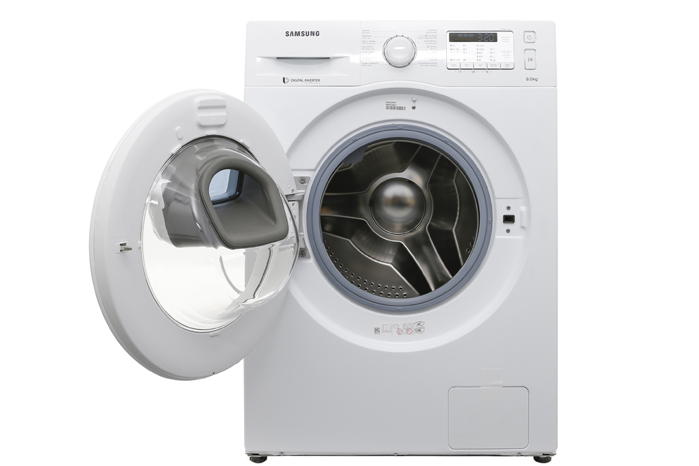 Máy giặt Samsung AddWash Inverter 8 kg WW80K5233YW/SV Màu Trắng