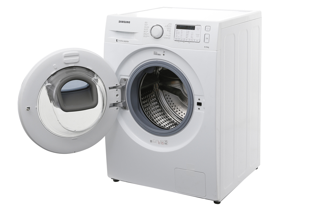 Máy giặt Samsung AddWash Inverter 8 kg WW80K5233YW/SV Màu Trắng
