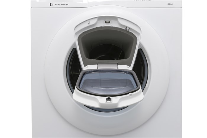 Máy giặt Samsung AddWash Inverter 8 kg WW80K5233YW/SV Màu Trắng