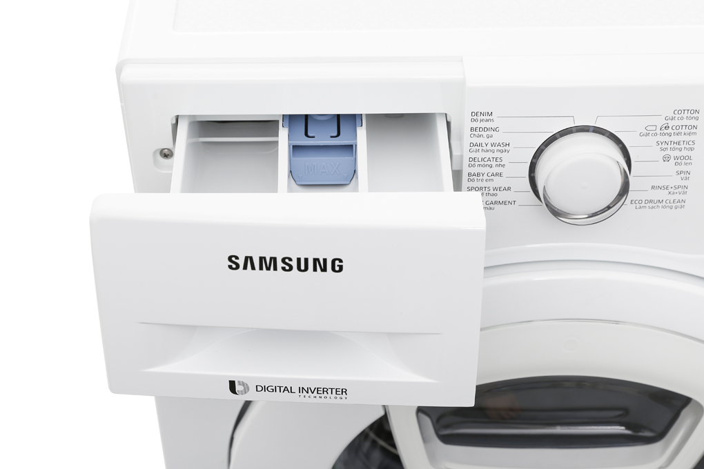 Máy giặt Samsung AddWash Inverter 8 kg WW80K5233YW/SV Màu Trắng