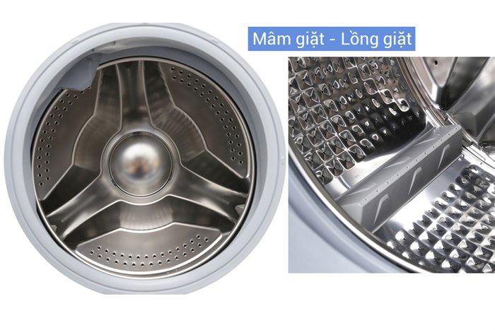 Máy giặt Samsung AddWash Inverter 8 kg WW80K5233YW/SV Màu Trắng