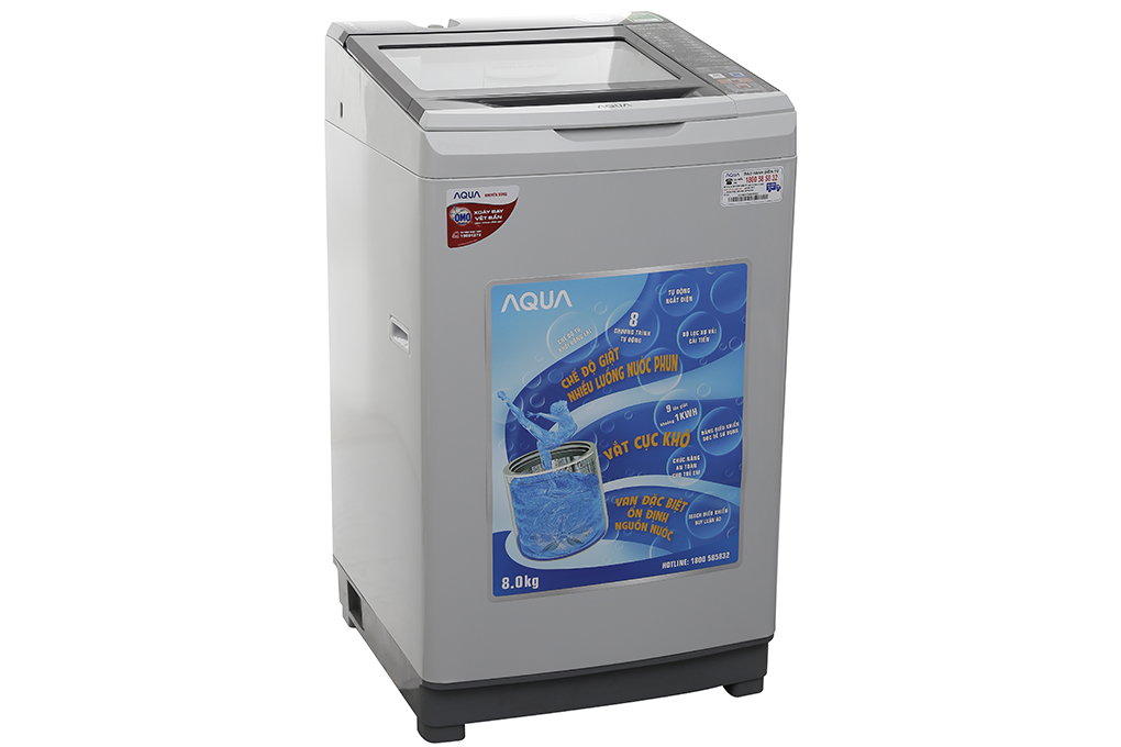Máy giặt Aqua 8.0 Kg AQW-S80AT hình 2