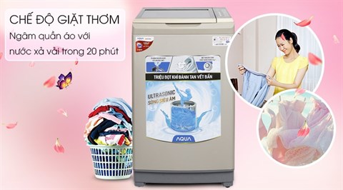 Dễ chịu với chế độ giặt thơm
