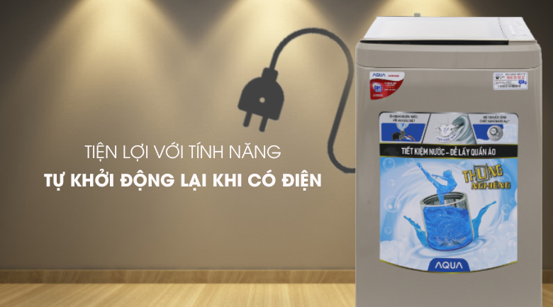 Máy giặt Aqua 8 kg AQW-F800BT N