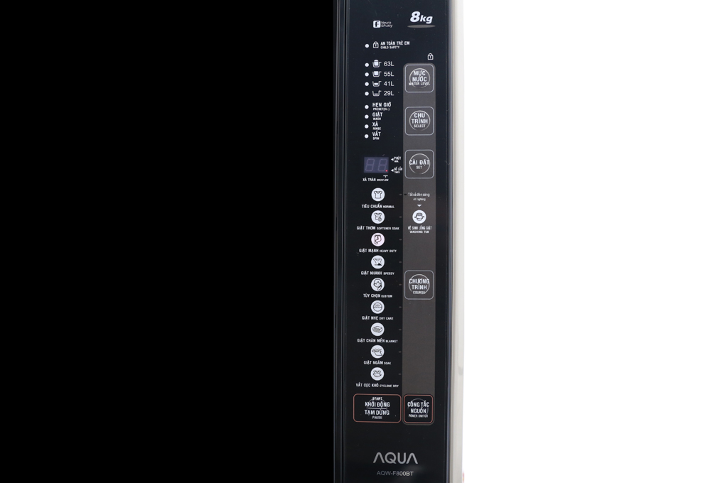 Máy giặt Aqua 8 kg AQW-F800BT N