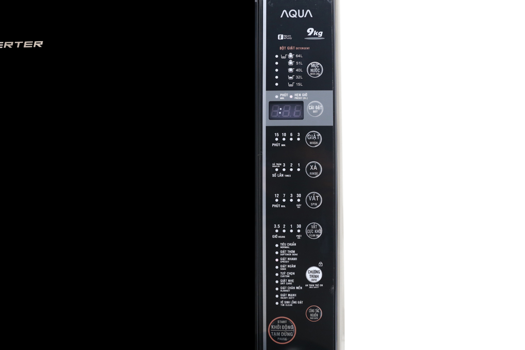 Máy giặt Aqua Inverter 9 kg AQW-D901BT N Màu Vàng đồng