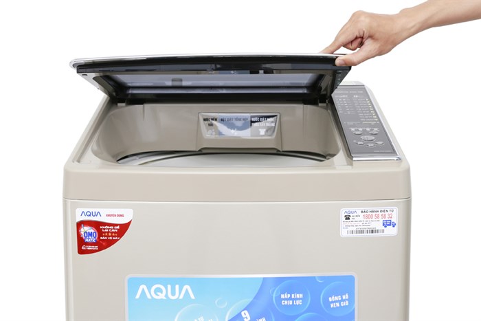 Máy giặt Aqua 10.5 kg AQW-FW105AT N Màu Vàng