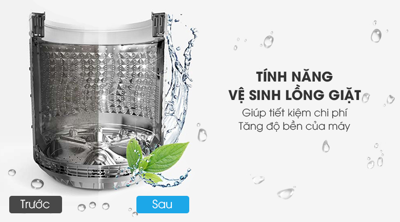 Máy giặt Aqua 8.5 kg AQW-U850BT N