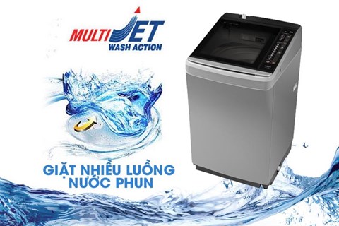 Máy giặt Aqua 8 kg AQW-F800BT S