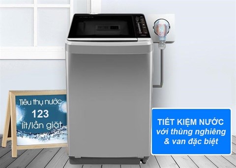 Máy giặt Aqua 8 kg AQW-F800BT S