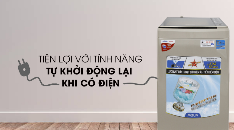Máy giặt Aqua Inverter 9 kg AQW-D900BT N