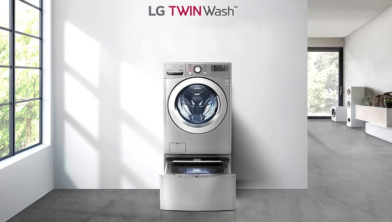 Máy giặt LG Twinwash Inverter F2719SVBVB & T2735NWLV