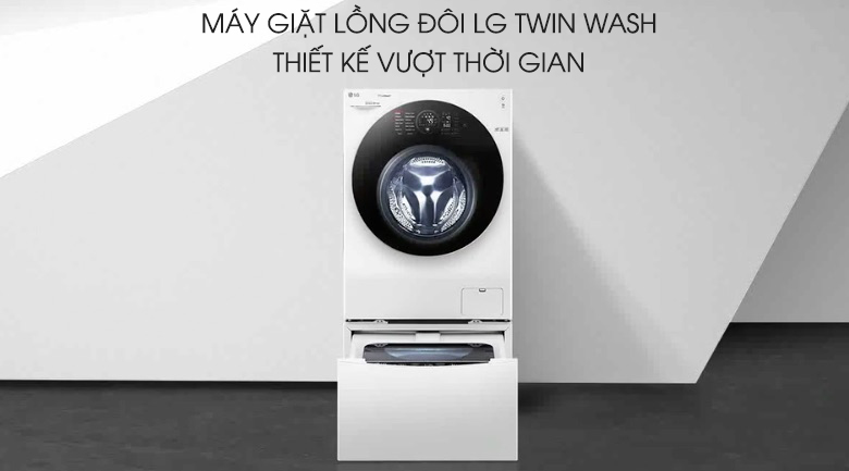 Máy giặt LG TWINWash Inverter FG1405S3W & TG2402NTWW
